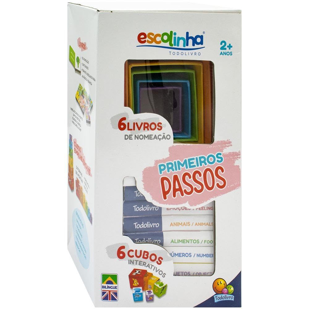 Escolinha Primeiros Passos | Livrinhos+Bloquinhos