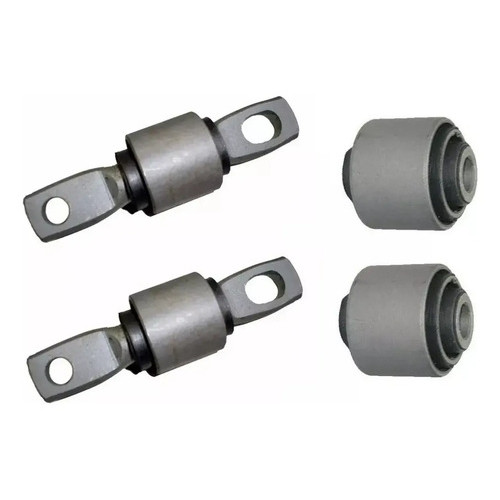 Kit Bucha Braço Traseiro Honda New Civic 2007/2011 - 1alinha Cinza