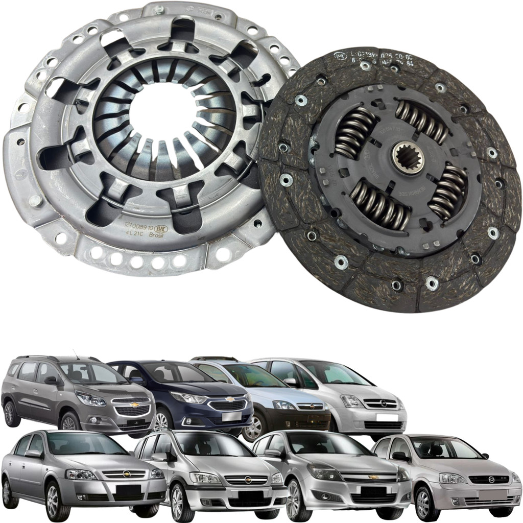 Kit Embreagem LUK para Astra Cobalt Corsa Meriva Montana Spin Vectra Zafira 1.8 2.0 8V 1.8 16V Manual 6213066090
