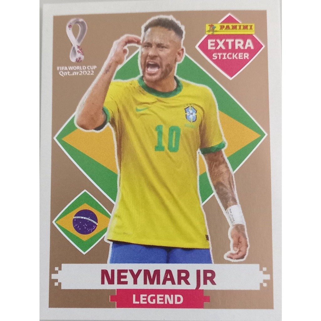 Figurinhas Extras da Copa do Mundo 2022 - Originais Panini (Figurinhas Legends e Rookie)