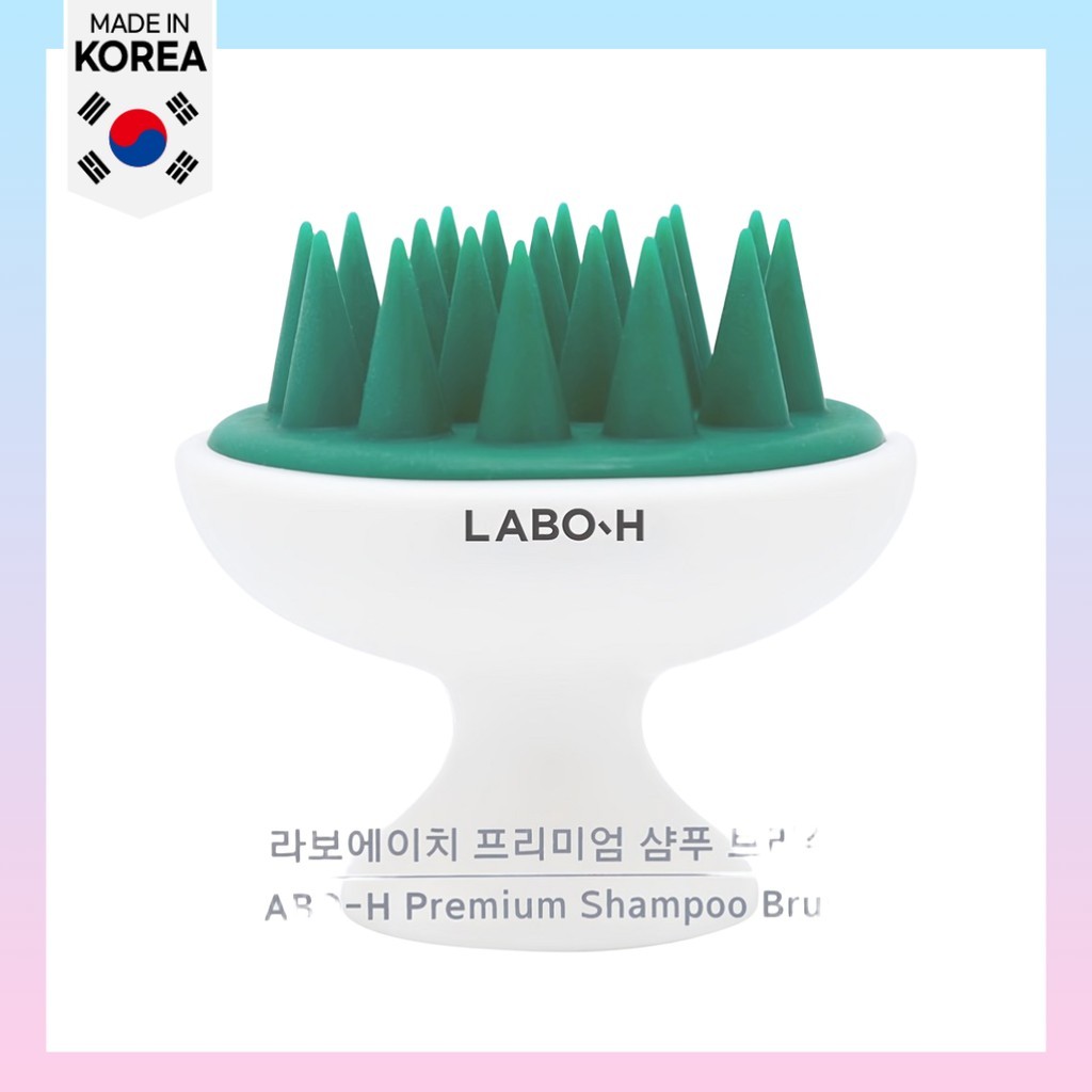 [Melhor Item] [labo h] Pincel De Shampoo Premium , Cores Mistas , 1 Unidade/Coreano/Massagem No Couro Cabeludo/100 % Gen