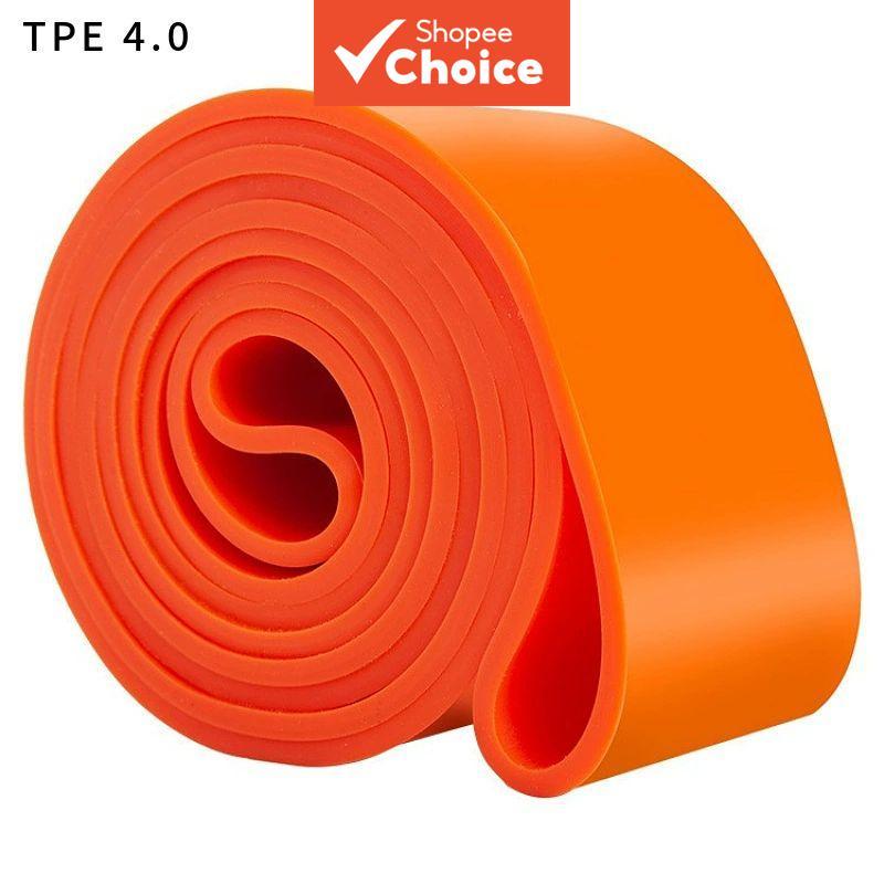 Faixas De Resistência Resistentes Laranja 29-104kg , Elásticas De Treino Para Treinamento De Força Muscular