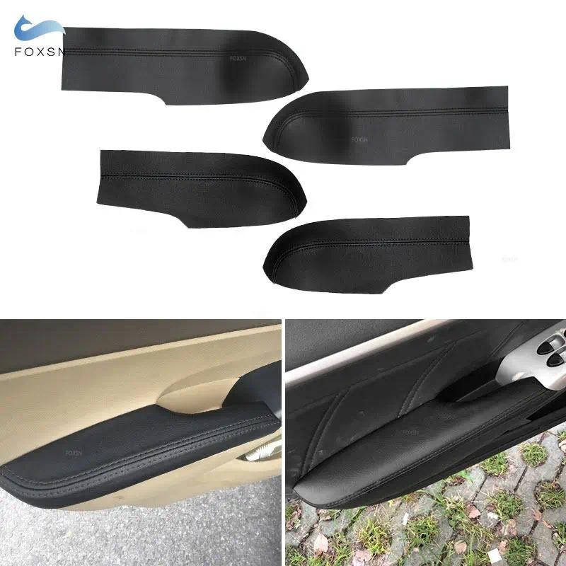 Interior Do Carro Maçaneta Da Porta Braço Painel Capa De Couro Para Honda Civic 8th Gen Sedan 2006 2007 2008 2009 2010 2