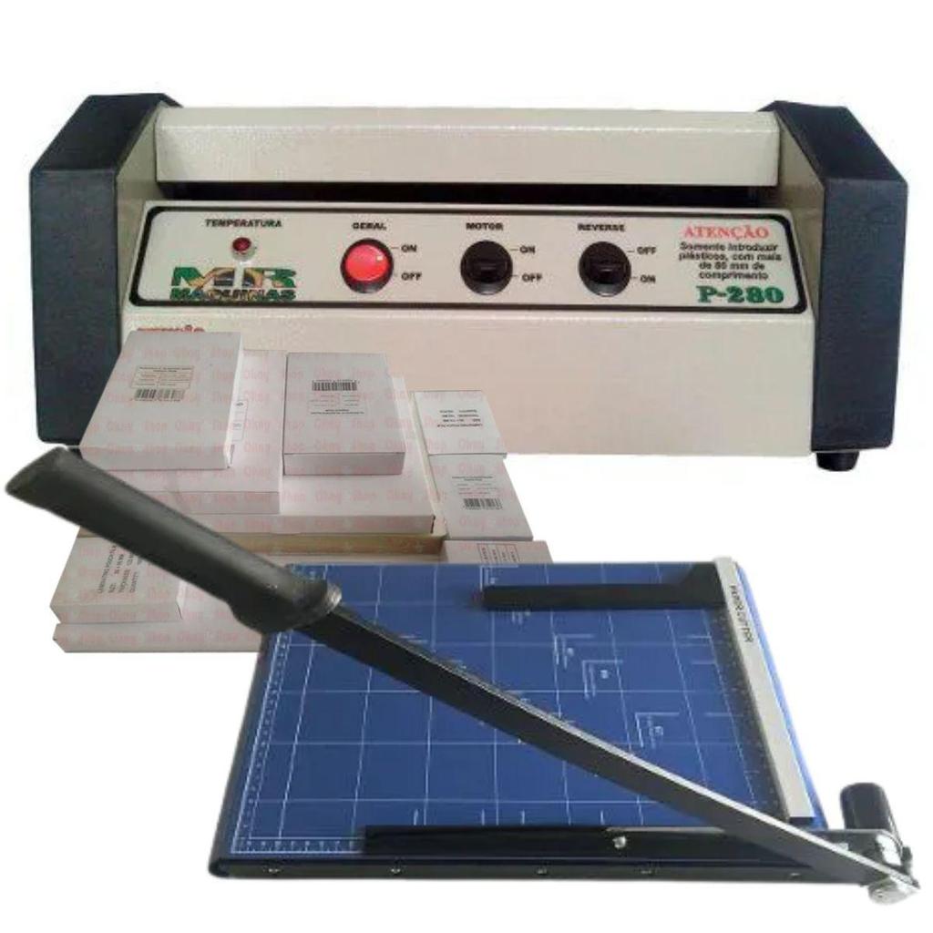 Plastificadora P-280, Guilhotina E Plásticos Plastificação Variados