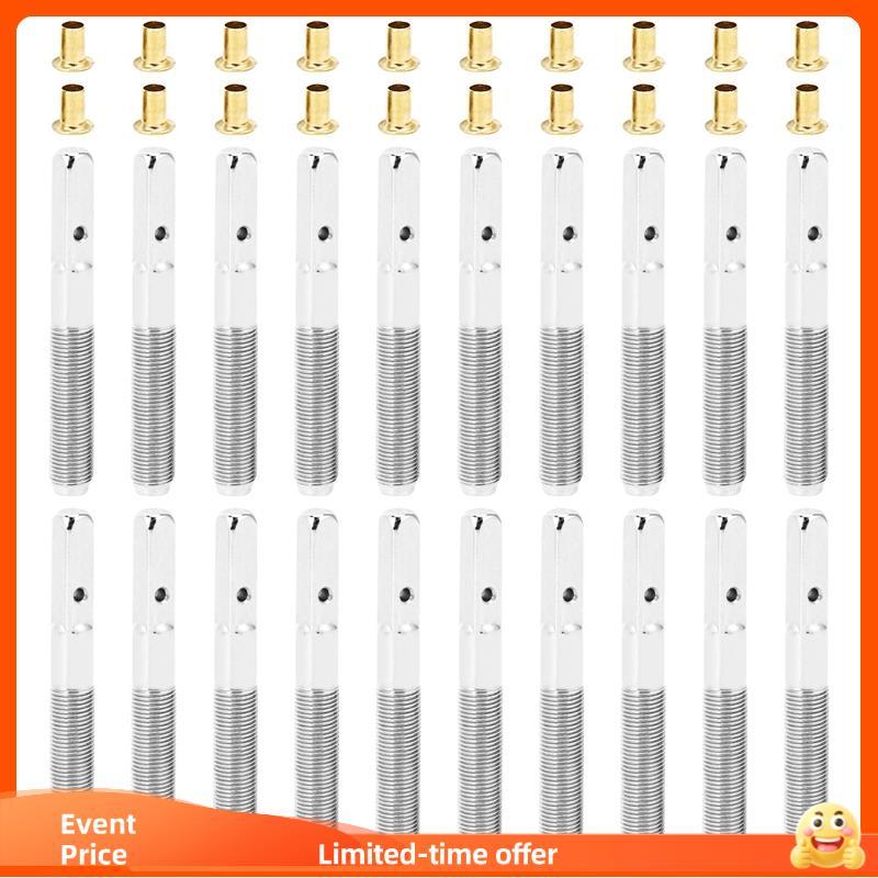 Conjunto De 20 Peças De Pregos De Pino De Afinação De Harpa De Lira Com Rebites Definidos Para , Instrumento Musical De
