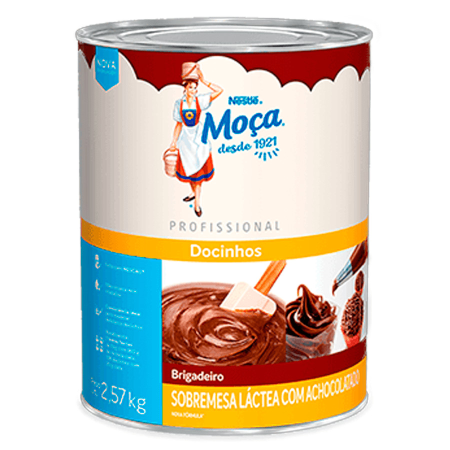 Brigadeiro Pronto Para Enrolar Moça 2,57kg Nestlé