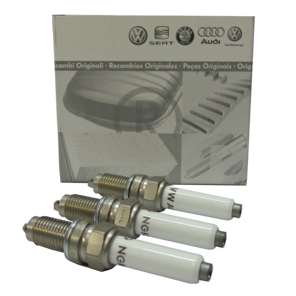 Jogo Velas Originais Up Fox Voyage Gol 3 Cilindros 04c905607 em Oferta na Shopee