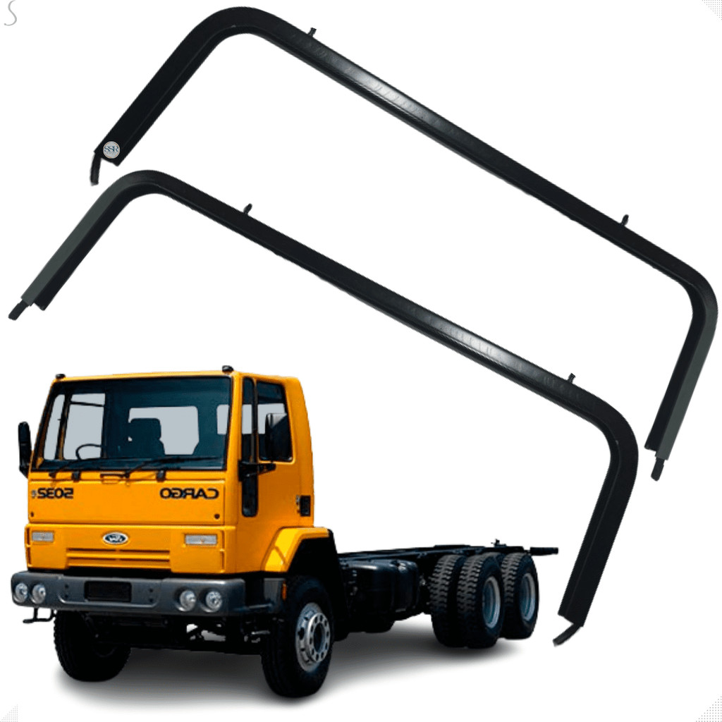 Par Canaleta Acabamento Arco Superior Da Porta Ford Cargo