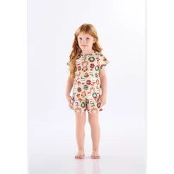 Pijama Infantil Natalino Suedine Up Baby