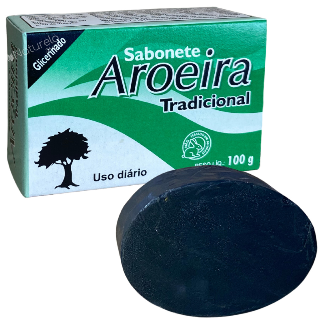 3 Un. Sabonete Barra Tradicional Aroeira Tropical 100g
