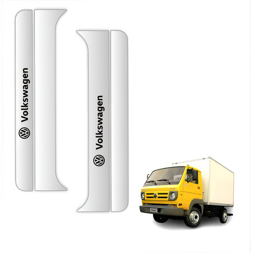 Adesivo Coluna Porta Compatível Vw Worker Titan Delivery Adesivo Cromado