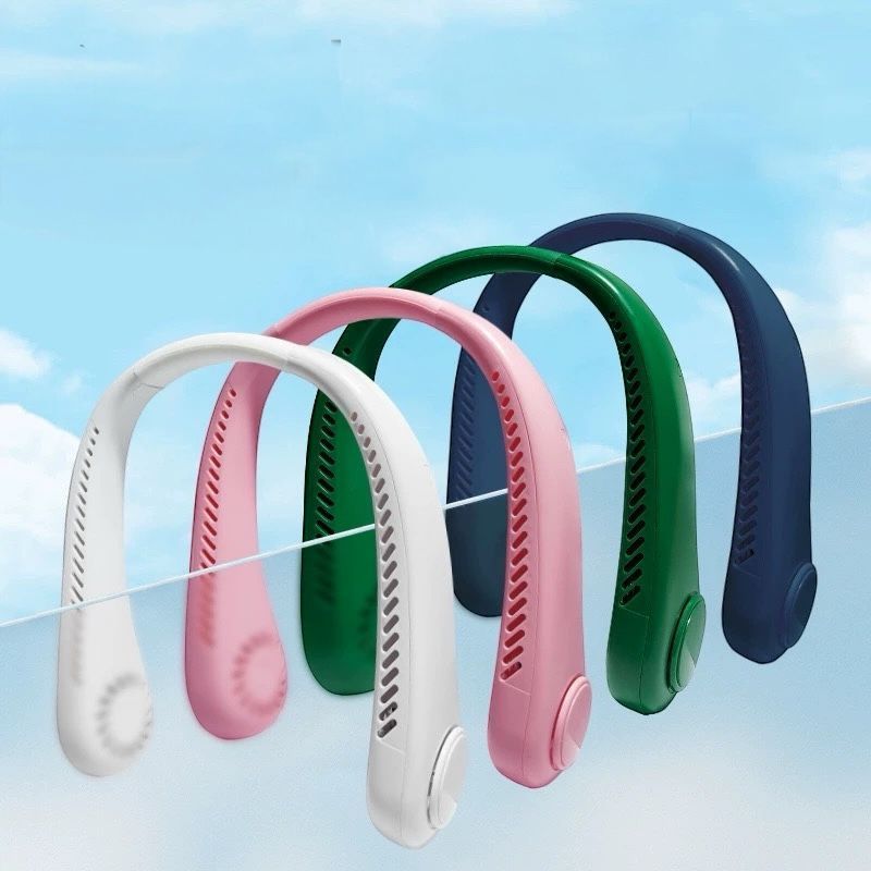 Novidade!!!!Ventilador Flexível De Pescoço, Usb Recarregável Ideal Para Acampar