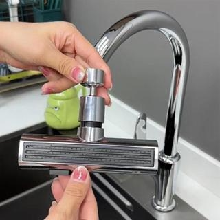 Extensor Giratório para Torneira 360° com 4 Tipos de Jatos alcançar todos os cantos Jato Suave