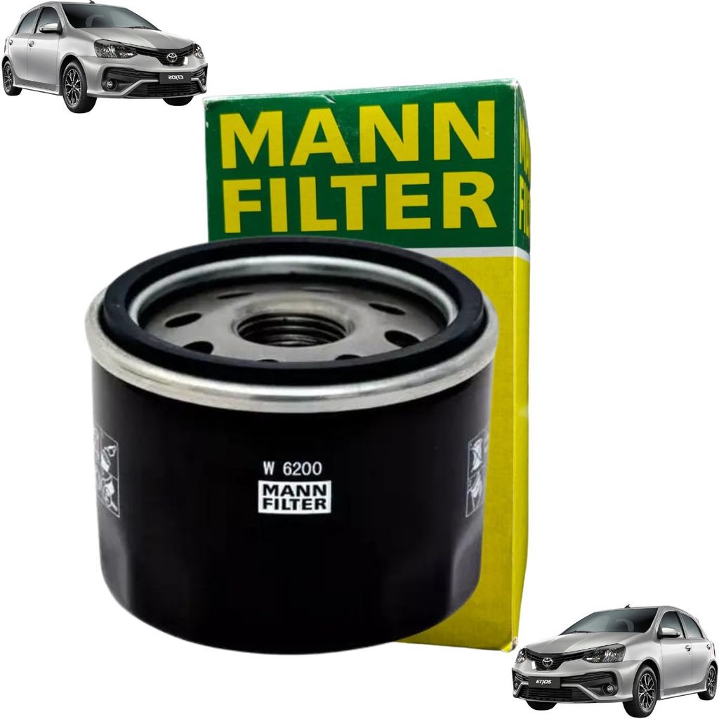 Filtro De Óleo Blindado Etios 2012 A 2021 / Etios Cross 2013 A 2018 / Etios Sedan 2012 A 2021