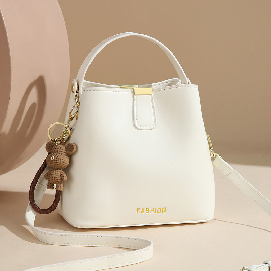 Bolsas femininas casuais 2026 novo estilo bolsa mensageiro de um ombro bolsa balde de trabalho bolsa feminina portátil P