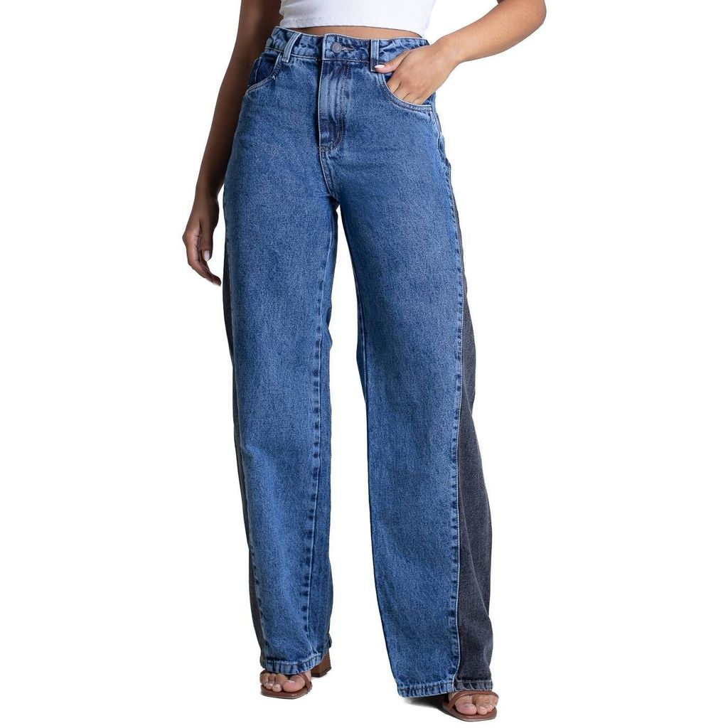 Calça Jeans Sawary Wide Leg - 283293