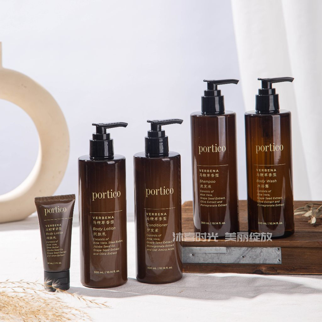 Shampoo, Condicionador, Gel de Banho e Loção Hidratante Hyatt Regency Portico Whiplash Fragrance 300ml Care 6AFZ