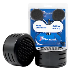 Par Mini Tweeter De Alta Frequência 600W 8 Ohms Porta Coluna