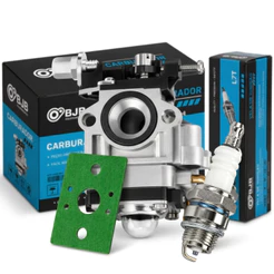 Carburador e Vela Roçadeira 43/52/63cc P/ Toyama Vulcan Nakasaki Garthen