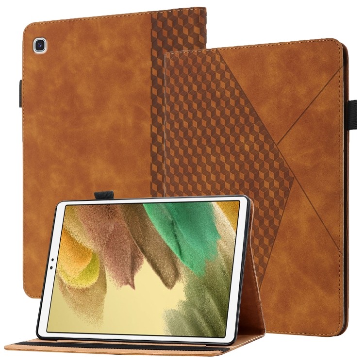 Venda Direta Da Fábrica Para Samsung Galaxy Tab A7 Lite 8.7 T220/T225 Rhombus Skin Feel Horizontal Flip Tablet Capa De C