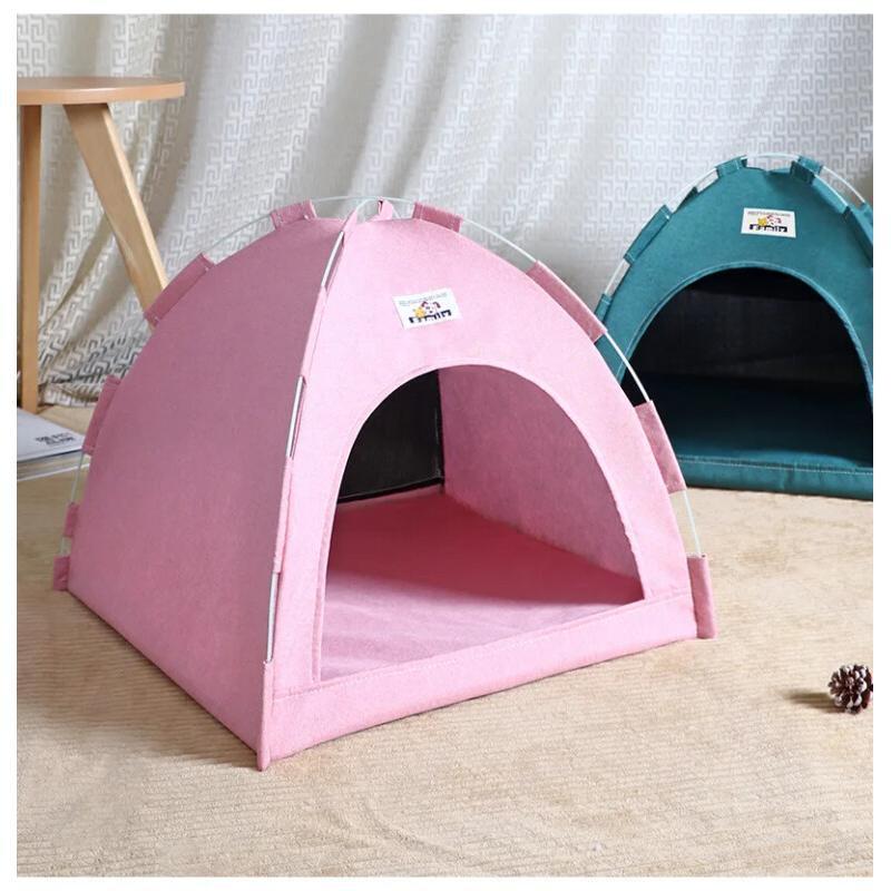 Casa Dobrável para Animais de Estimação, Tenda Respirável para Animais de Estimação, Ninho Universal para Gatos e Cães p