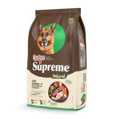 Ração Quatree Supreme Cães Sênior +7 Raças Médias e Grande Cordeiro e Frango - 15kg