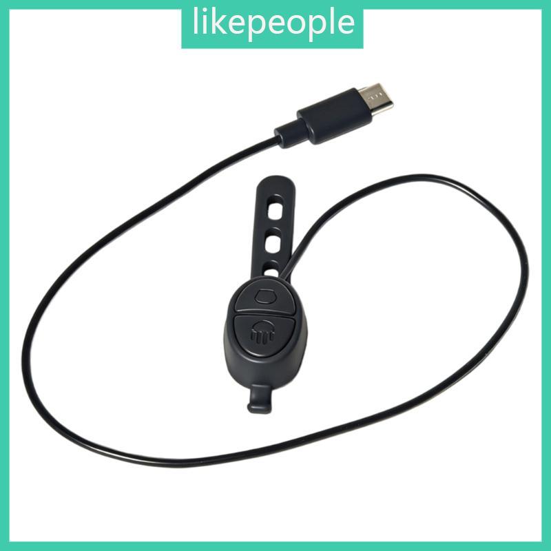 Como Qualidade Bicicletas Acessório Chifre Eletrônico Fio Tipo C Conector Linha Para Ciclismo Segurança