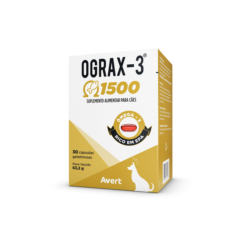 OGRAX-3 1500 COM 30 CAPSULAS