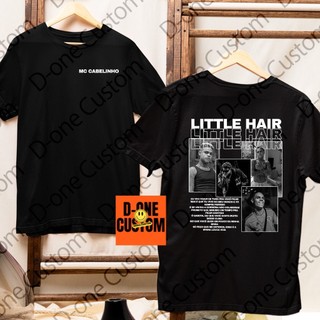 Camisa Camiseta MC Cabelinho Little Hair Show Homenagem Estampado Funk Favela Confortável Cria Peita