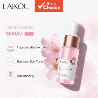 LAIKOU Japão Sakura Facial Essência de Flor de Cerejeira Remove Manchas Rejuvenescimento …