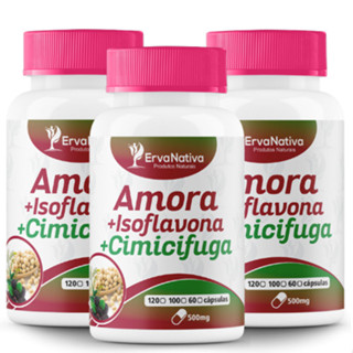 Amora + Isoflavona +Cimicifuga em Oferta na Shopee