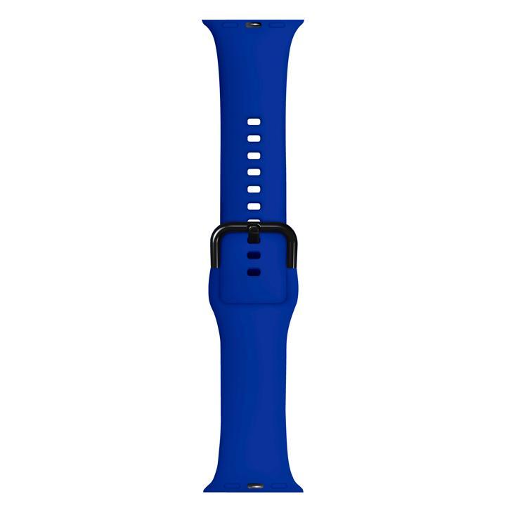 Pulseira Apple Watch 38 / 40 mm Originais iPlace, Beagá, Silicone Azul Royal em Oferta na Shopee