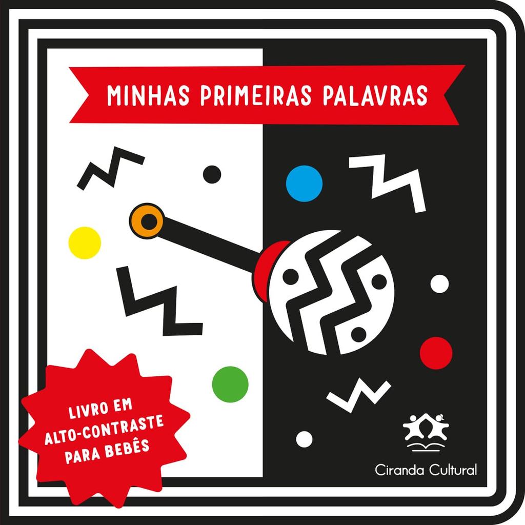 Minhas Primeiras Palavras | Livro em Alto-contraste