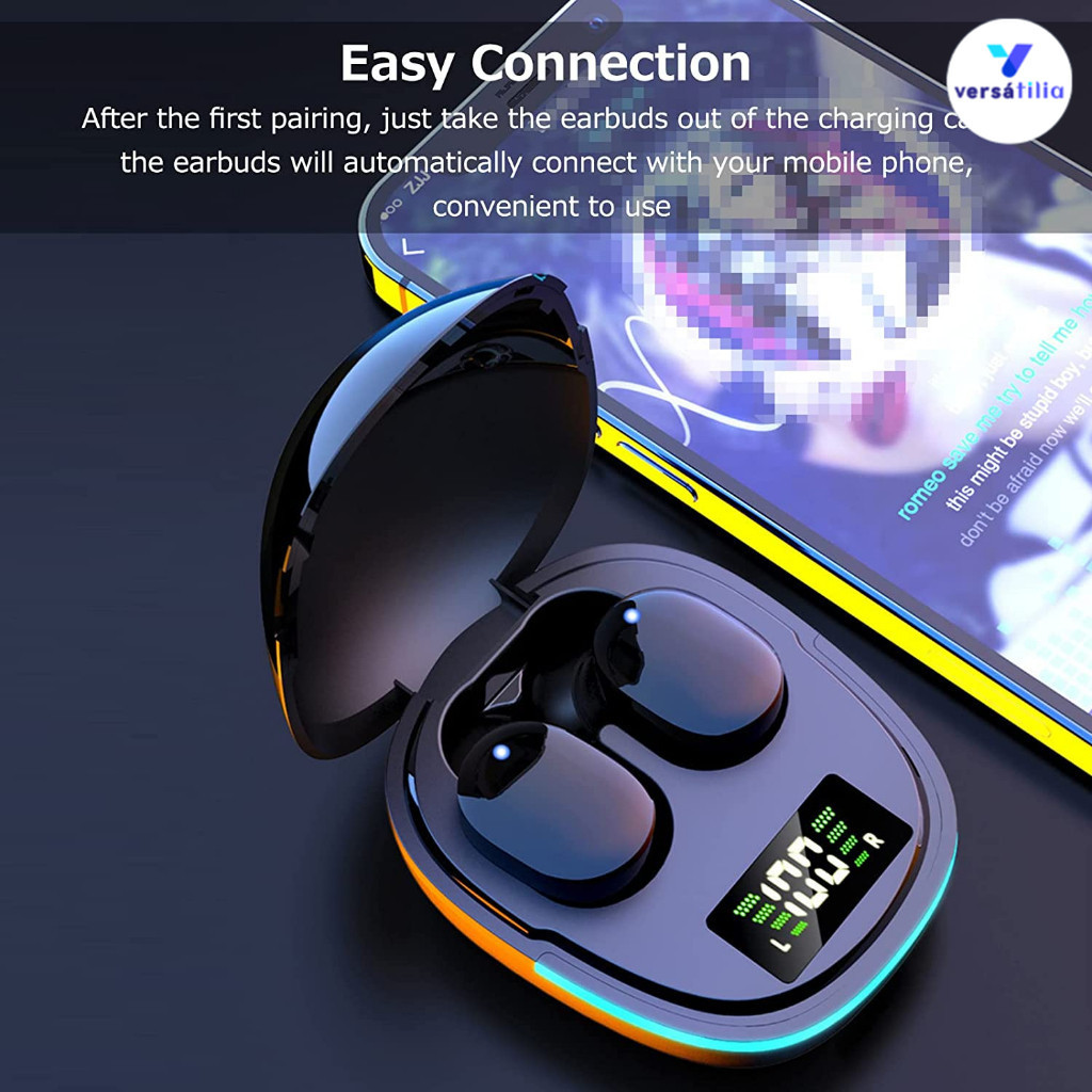 G9s fone de ouvido sem fio bluetooth jogo bluetooth com microfone estéreo alta fidelidade cancelamento ruído à prova dwa