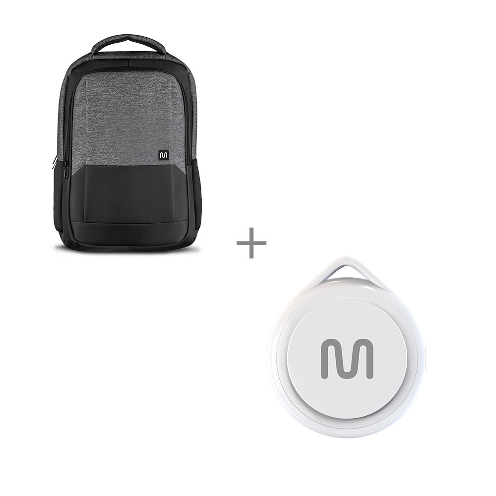 Kit Mochila Multilaser Midtown 15.6 Pol. + Rastreador Bluetooth Multi MTag - BO4431K