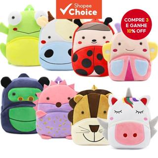Mochila De Animal Fofa De Desenho Animado Para Crianças , Bolsa Escolar De Jardim De Infância , Presente De Feriado , Ad em Oferta na Shopee