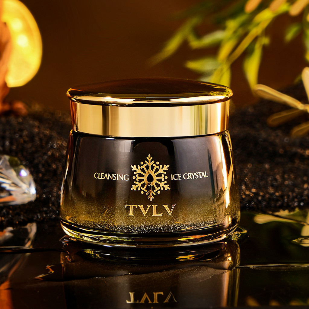 TVLV Mar Glucosamina Aminoácido Limpeza Limpeza Cristal de Gelo Hidratante Esfoliante Creme de Massagem Limpeza de Poros