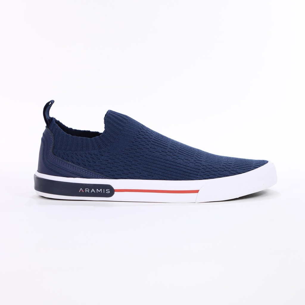 Tênis Aramis Stripe Knit Azul Marinho - Masculino