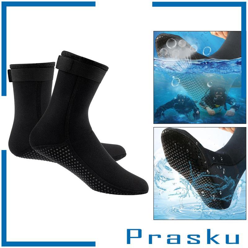 [Prasku] Homens Mulheres 3mm Neoprene Meias De Mergulho Snorkeling Surf Shoes