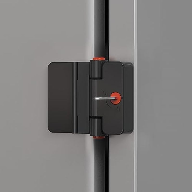 Fechaduras Adesivas Para Geladeira Fechadura De Porta De Com Botão Duplo Chave , Refrigerador De Freezer À Prova De Cria