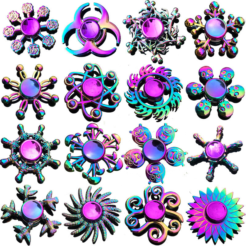 [Promoção] Liga colorida Fidget Spinner Stall Brinquedos Brinquedos de descompressão Hand Spinner Hand Spinner