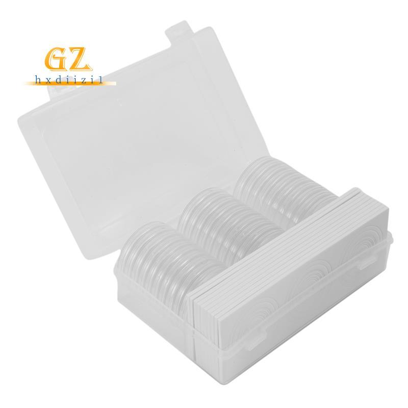 [gzhxdiizi1] Suporte Para Cápsulas De Moedas De 46 mm E Caixa Protetora Porta-Suprimentos De Coleção (8 Tamanhos , 30 Pe