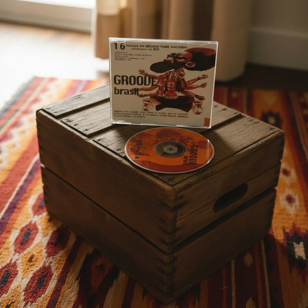 Cd Groove Brasil Funk Nacional - Vários Artistas, Físico