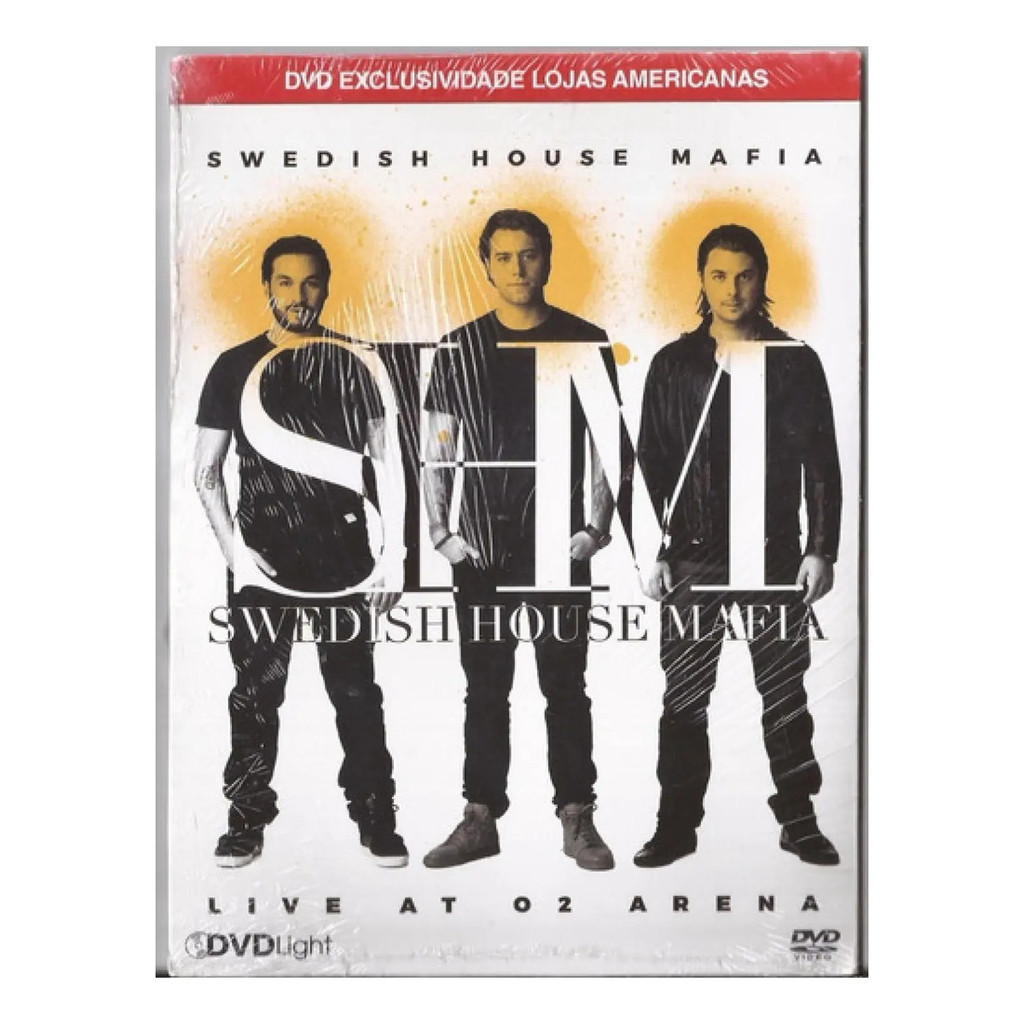 Dvd Light Shm Swedish House Mafia - Live At O2 Arena