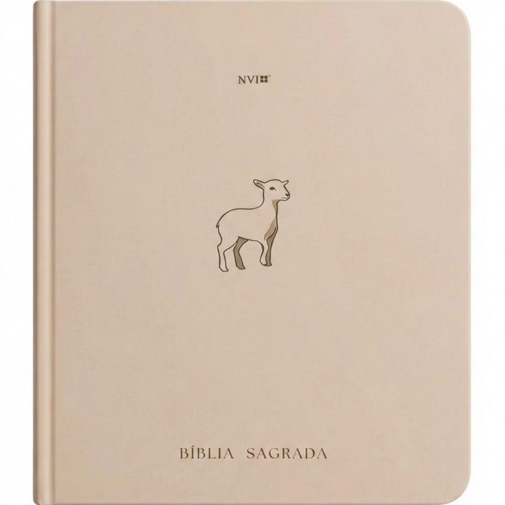 Bíblia Sagrada Com Espaço Para Anotações | NVI | Capa Dura | Cordeiro de Deus