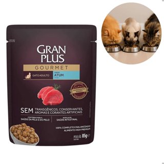 Ração Úmida GranPlus Sachê Atum para Gatos Adultos em Oferta na Shopee