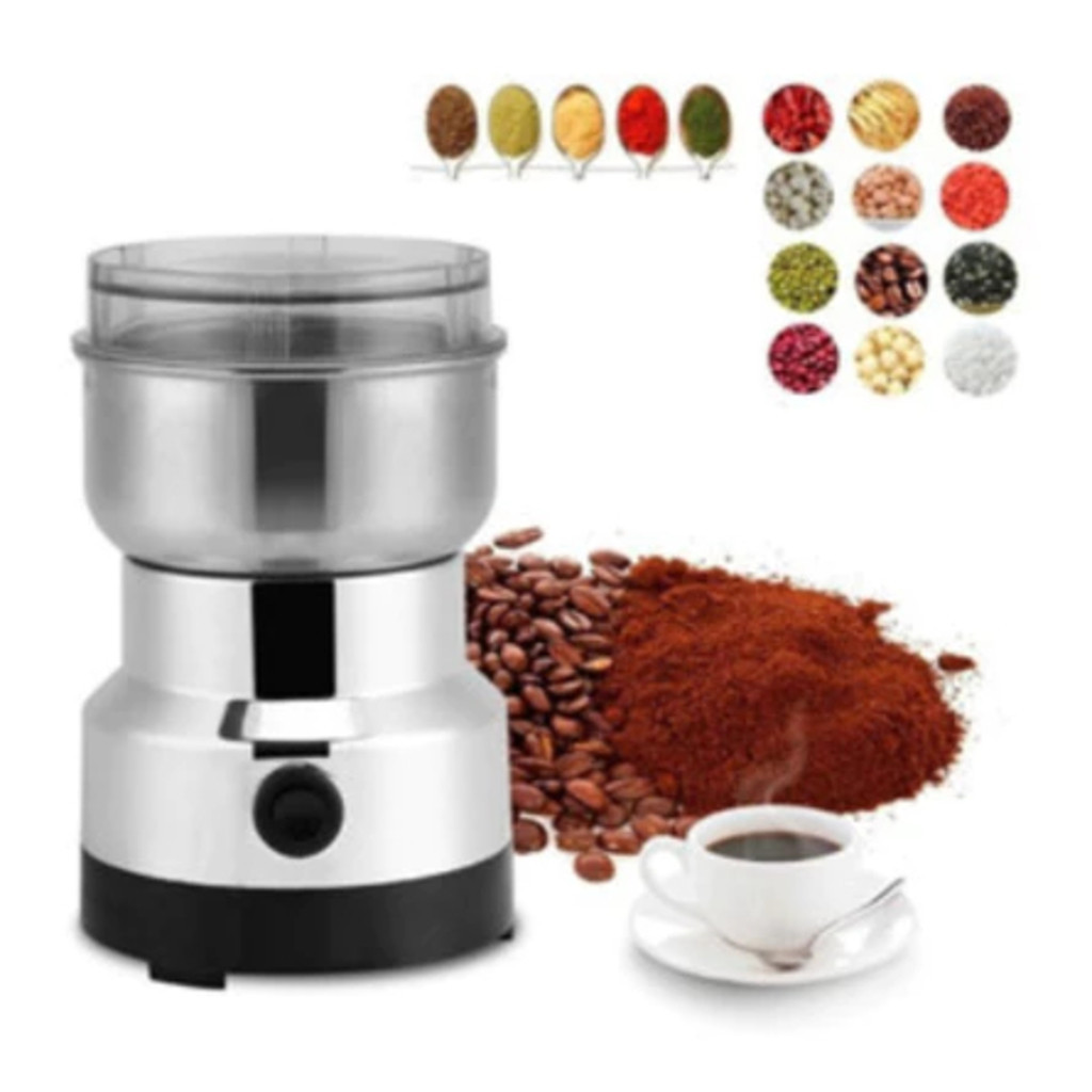 Mini Moedor e Triturador De Café Grãos Sementes Aço Inoxidável Portátil CASA BOM