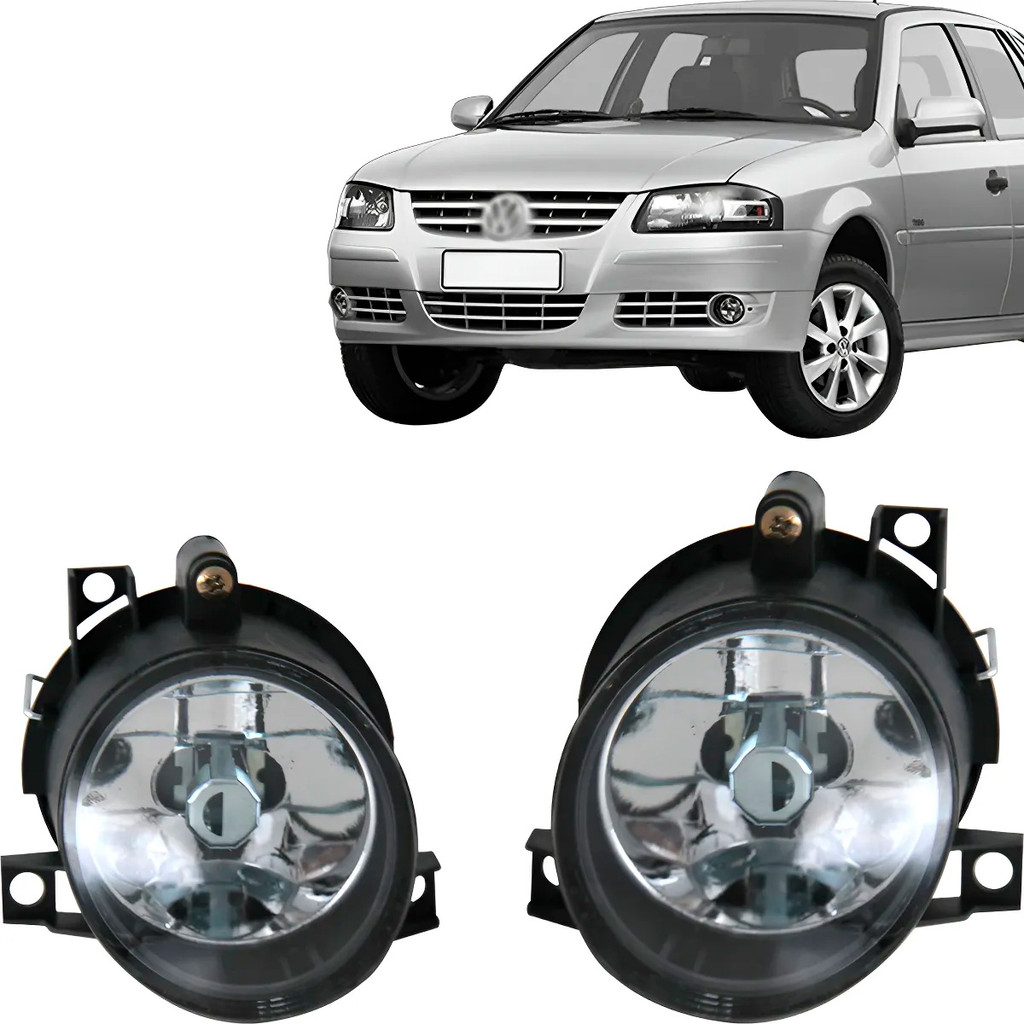 Farol Milha Gol G4 2005 2006 2007 2008 2009 2010 11 12 13 14 Polo 03 04 05 06 Fox 04 05 06 07 08 09