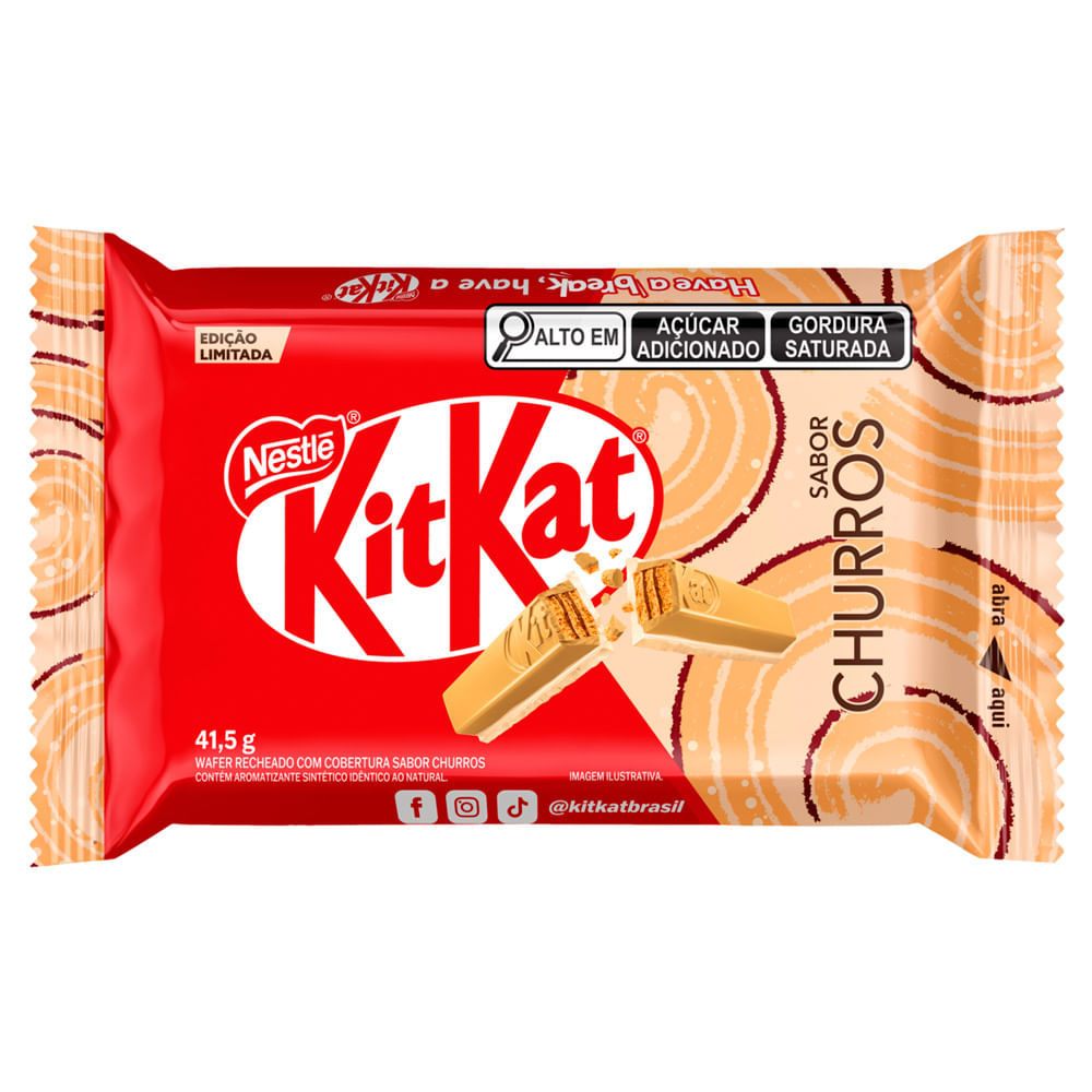 Chocolate Nestlé Kit Kat Churros 41,5g