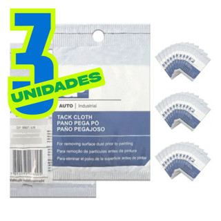 3 PANOS PEGA PÓ POEIRA LIMPEZA AUTOMOTIVA PINTURA TACK CLOTH em Oferta na Shopee